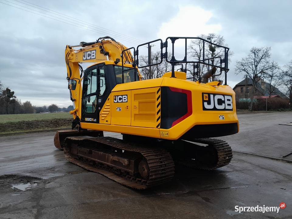 KOPARKA GASIENICOWA JCB 220X 24 TONY CAT KOMATSU Koparki wielkopolskie Krotoszyn