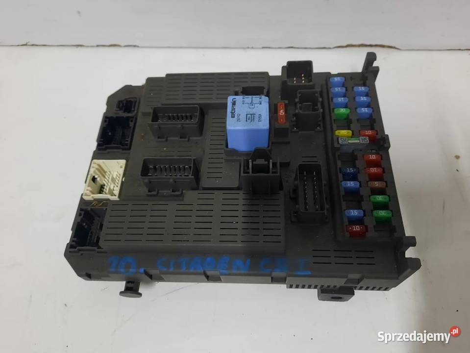 CITROEN C5 I 0104 20B 16V MODUŁ BSI SKRZYNKA Włoszczowa