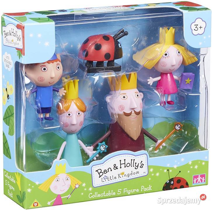Zestaw 5 Figurek Ben i Księżniczka Holly Król Plastik  Mogilany
