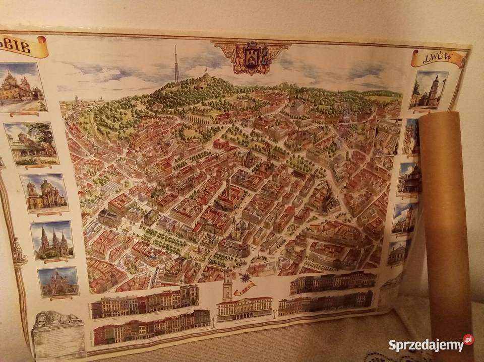 Wielka mapa lwów