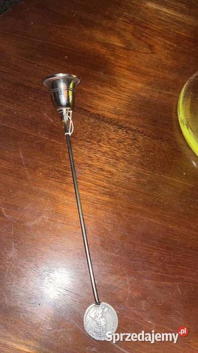 Kapturek do gaszenia świec Z metalu w srebrnym pomorskie Gdańsk