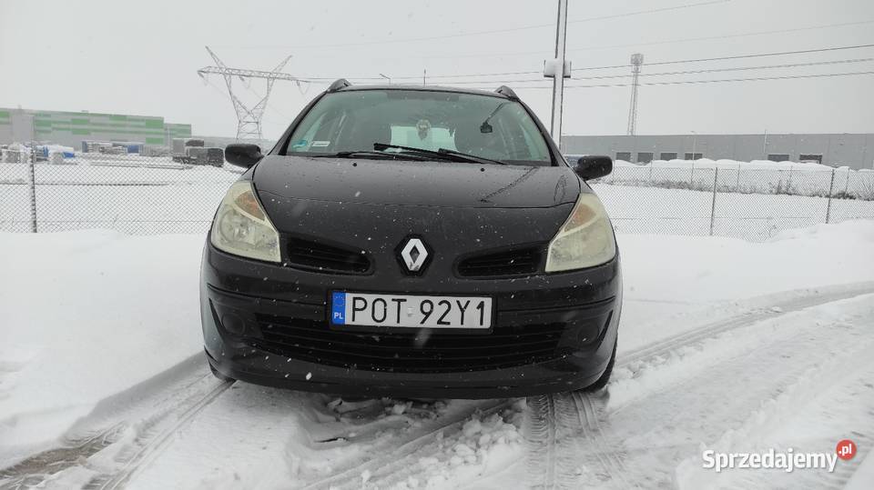 Renault Clio 12 z gazem clima 2008 radio Chodzież