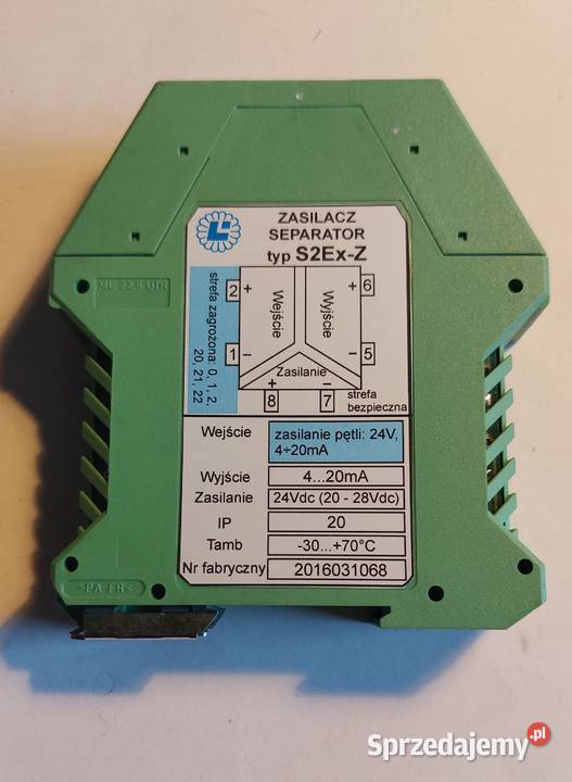 Zasilacz separator S2ExZ2492 Dąbrowa Górnicza