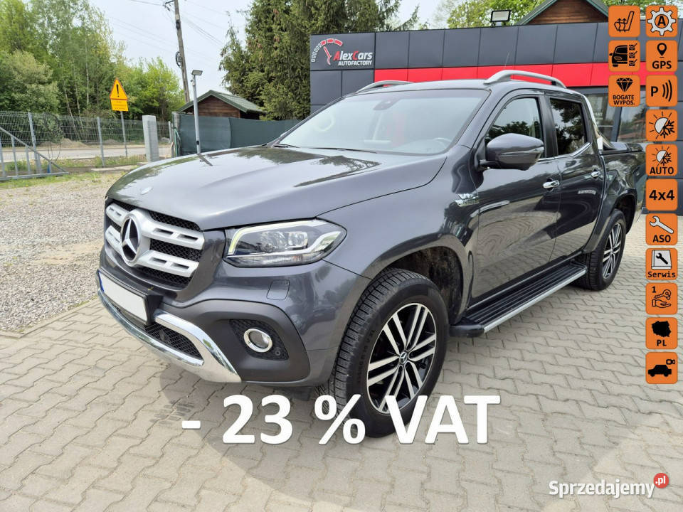 Mercedes Klasa X Salon Polska Fv23 napęd 4x4 Konstancin-Jeziorna