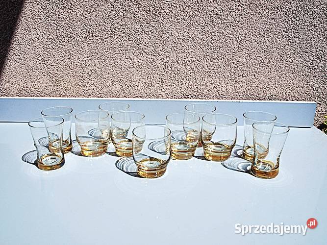 ZESTAW DO BRYDŻA popielniczka pucharki na drinki Chorzów