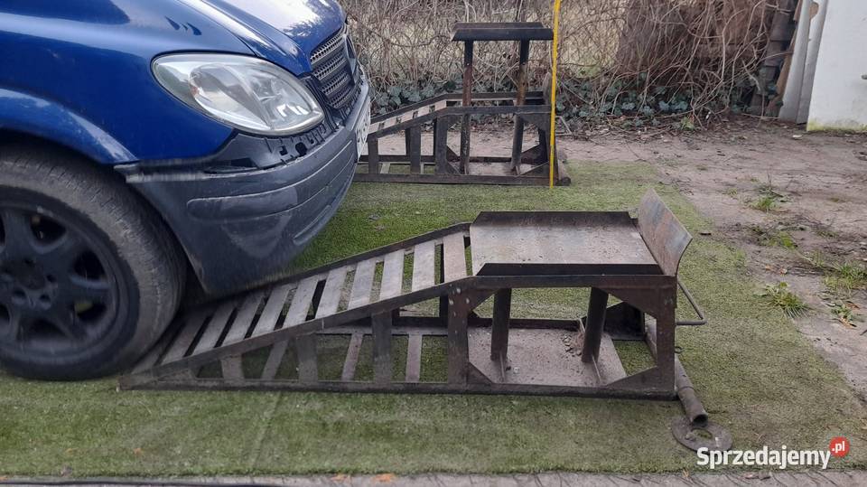 Najazdy rampy samochodowe duże solidne Zalasewo