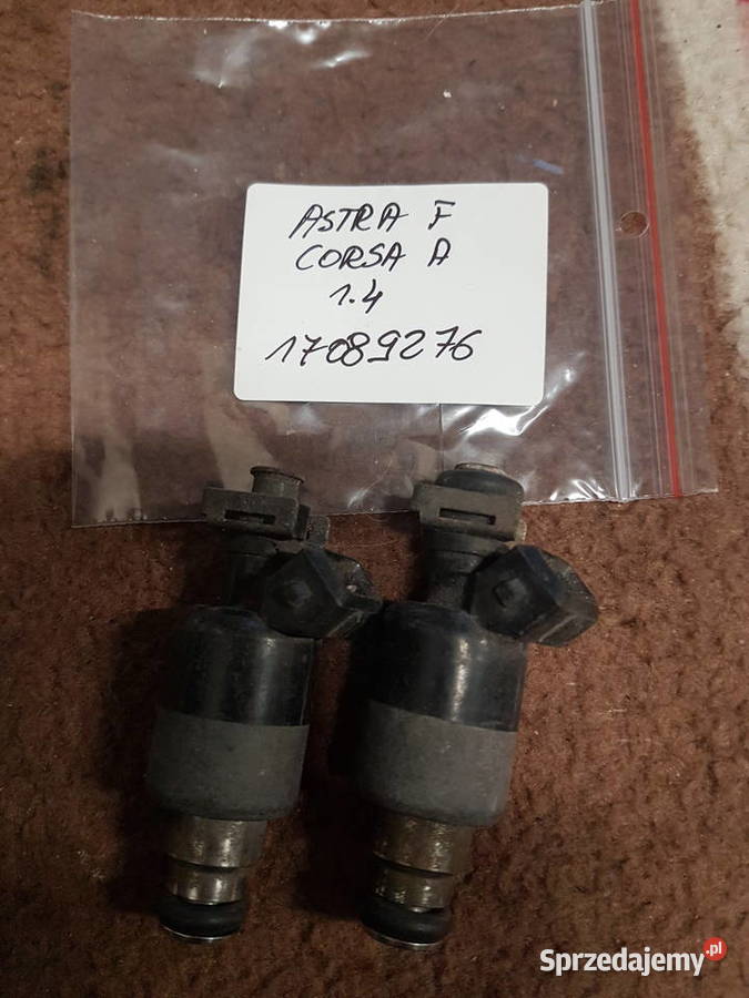 OPEL ASTRA 14 WTRYSKIWACZ PALIWA WTRYSK 17089276 Turkowice