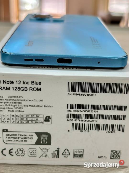 Smartfon Xiaomi Redmi Note 12 4G 4 GB 128 GB 4G Elbląg