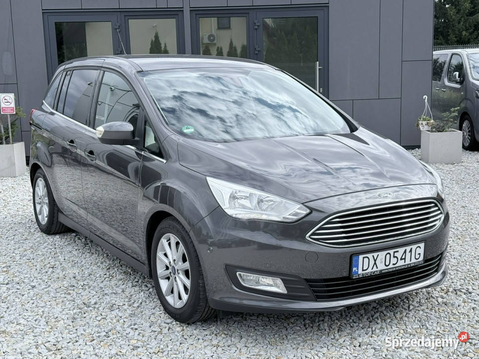 Ford Grand C EcoBoost 10 125 2017 navi marża 7os manualna dolnośląskie Wrocław