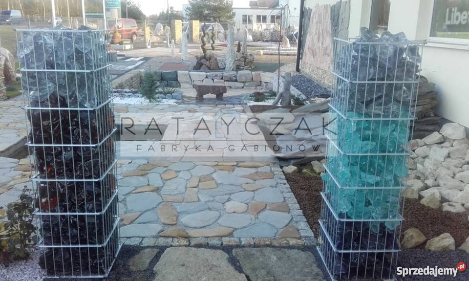 Słupek wys 120m Słup Gabiony GABION GABIONOWY Ogrodzenia i bramy Toruń