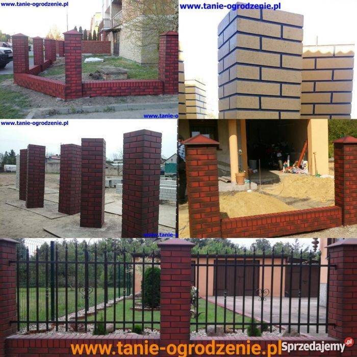 Ala klinkier słupki murki klinkier ogrodzenia Koszalin sprzedam