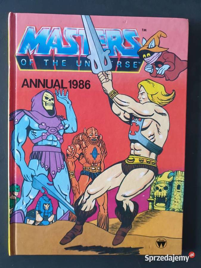 HeMan Masters Of The Universe Annual 1986 komiks pomorskie Gdynia