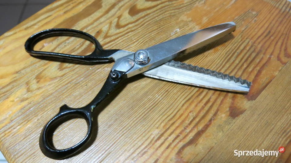 Nożyczki krawieckie z 6 ostrzem w ząbki 225 g Kraków