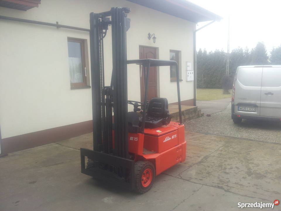 Wózek widłowy Linde E15 324 Belsk Duży