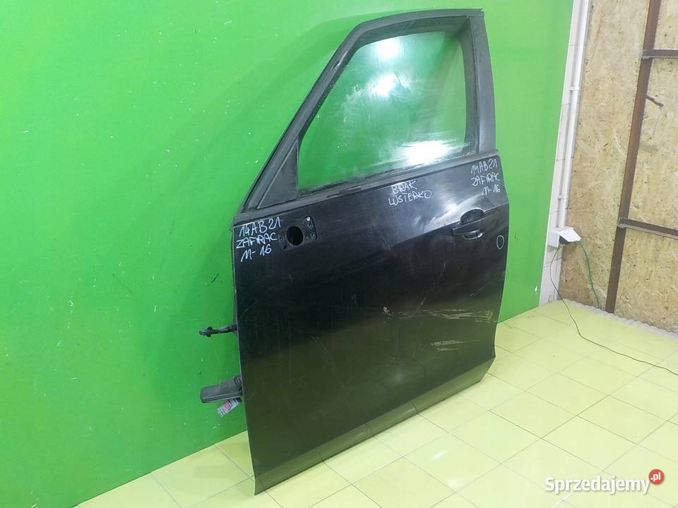 OPEL ZAFIRA C 20 CDTI 14r 5D drzwi lewe przod sprzedam