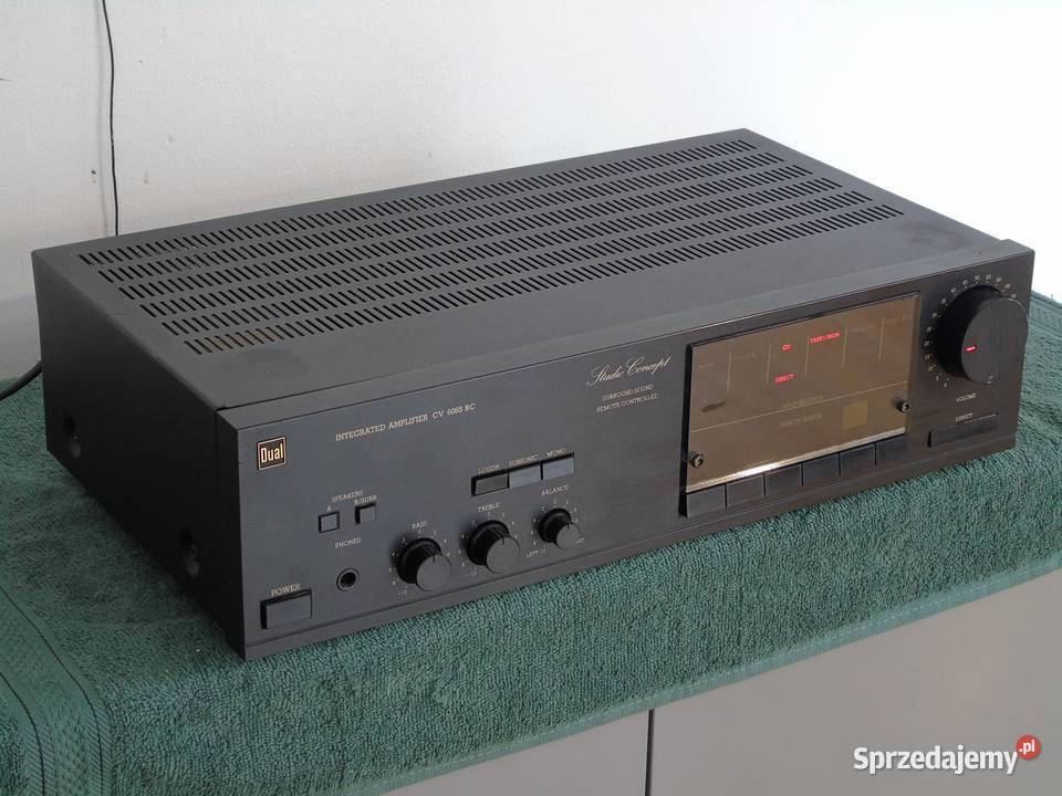 Wzmacniacz stereo Dual CV6065 mocny i sprawny Wzmacniacze i pokrewne Jasło