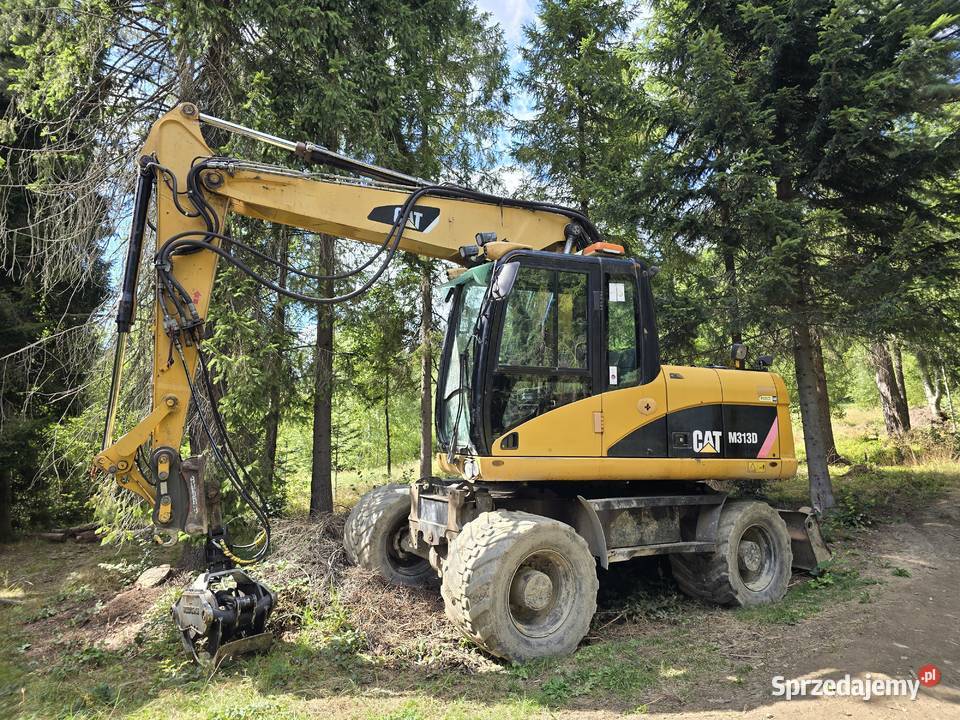 Sprzedam Caterpillar 313D Dodatkowy osprzęt Mszana Dolna