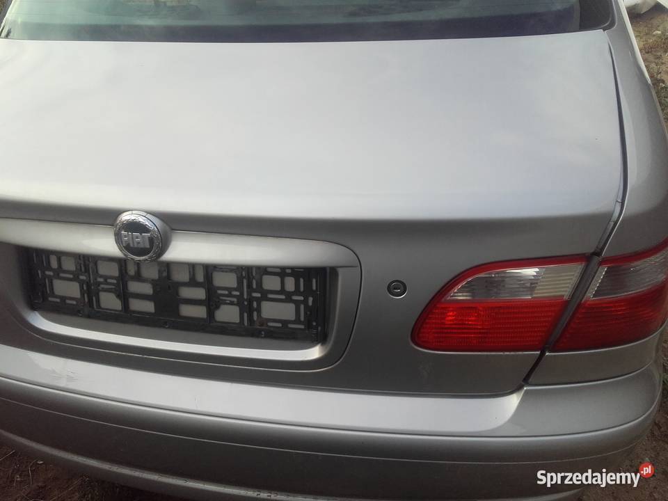 Fiat Albea Klapa tylna kolor 647 srebrny osobowe Łódź