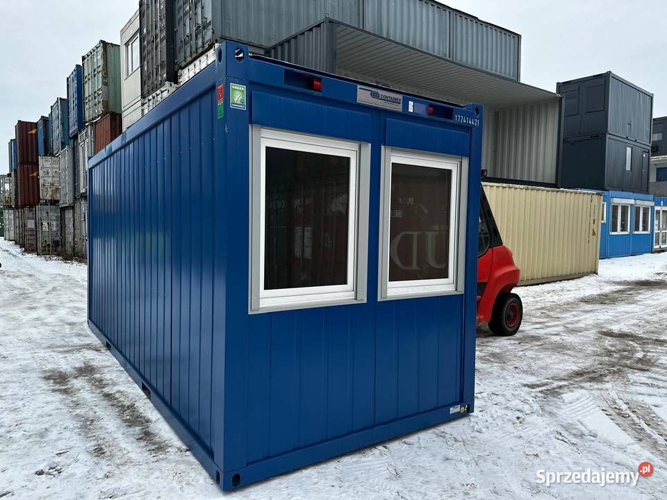 KONTENER BIUROWY SOCJALNY CONTAINEX 256 NOWY Wrocław