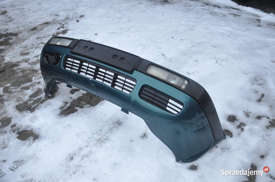 Audi 80 B4 LZ6P Zielony Zderzak Przód Halogeny Rzeszów