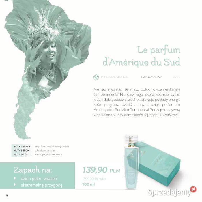 Perfumy Damskie Continental Pour Femme 100ml 30 Zdrowie i Uroda Kraków