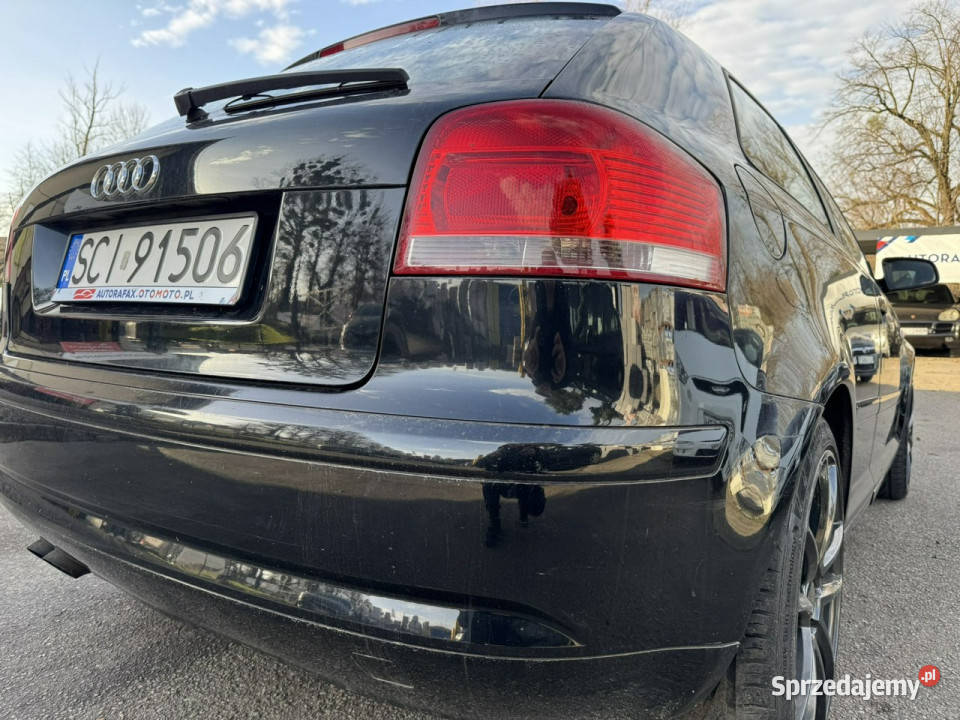 Audi A3 3drzwiowe Klimatronic 2stref 2 kpl kół aluminiowe felgi śląskie Cieszyn