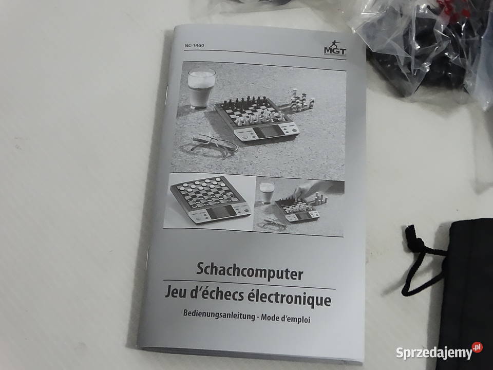 NOWY Komputer Szachowy MGT 8w1 Komplet
