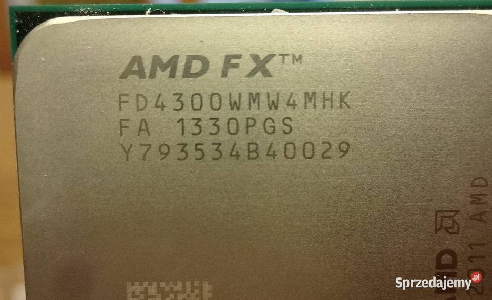 Procesor AM3 FX 3800mhz 4Cores 64bit 4mb sprzedam