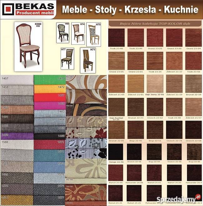 Stylowy Zestaw Stół 8 Krzeseł Bekas Meble