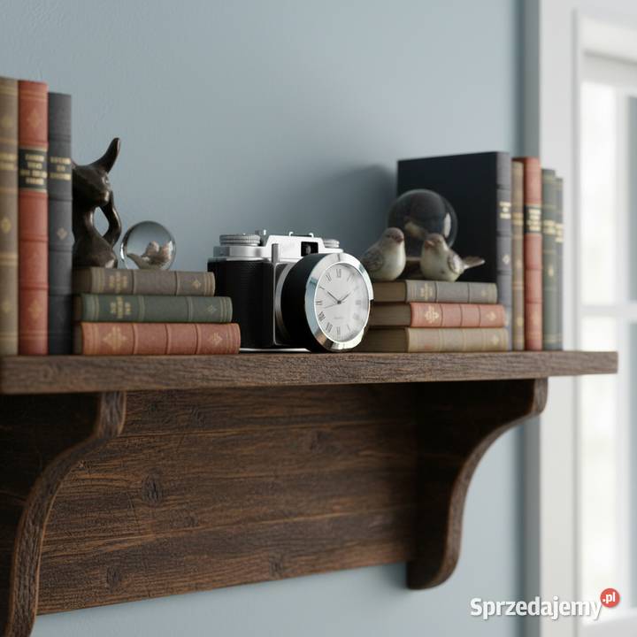 Zegar retro aparat fotograficzny na statywie Zegary Siemianowice Śląskie