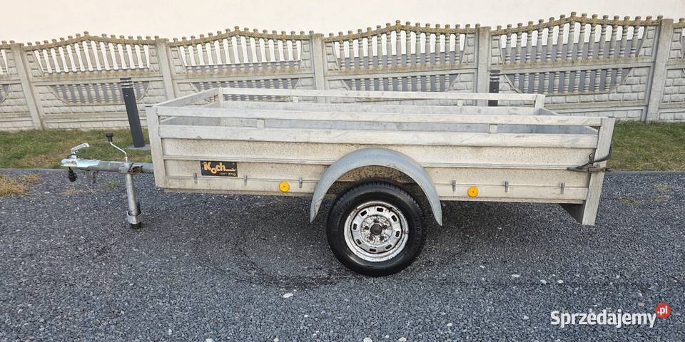 Przyczepka Samochodowa aluminiowa KOCH 750 Brudzew