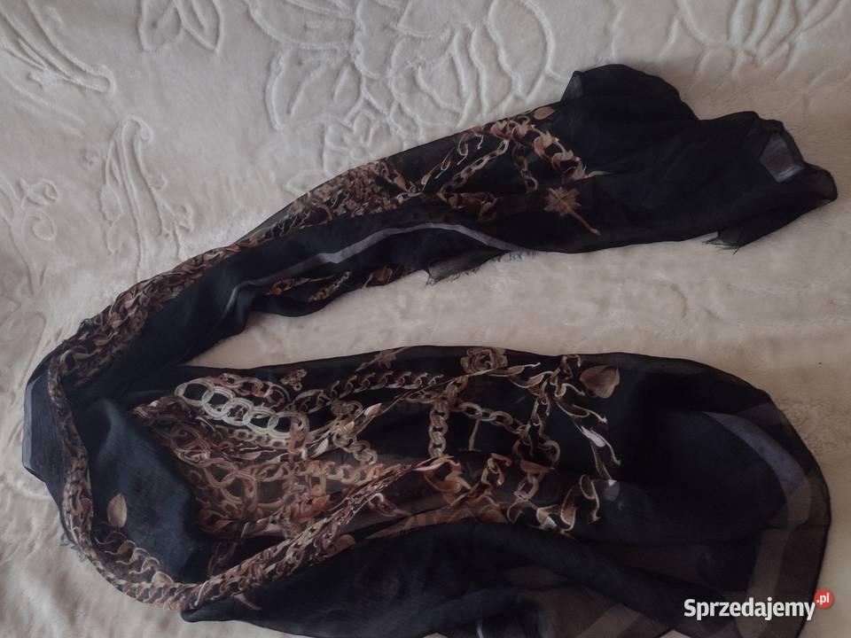 RIVER ISLAND Długi szal z łańcuchami z Londynu Kraków