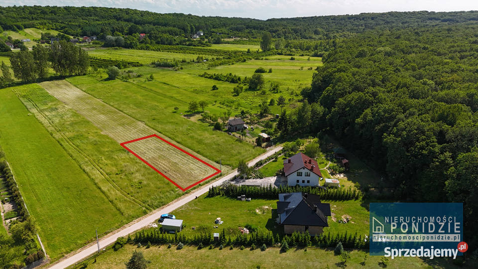 Działka budowlana lesie Widuchowa świętokrzyskie