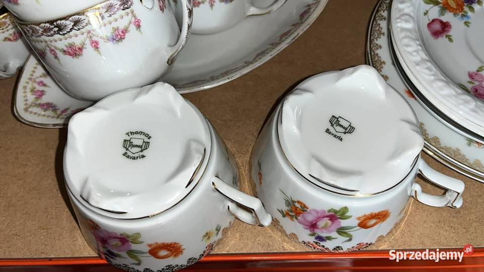 Talerzyki deserowe Rosenthal Thomas Bavaria z pomorskie Gdańsk