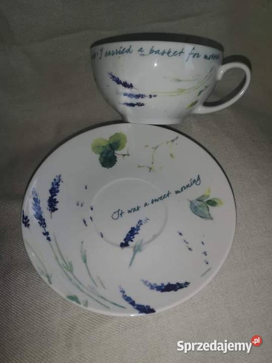 Duża Filiżanka LAKELAND z lawendą Duża FILIŻANKA sprzedam