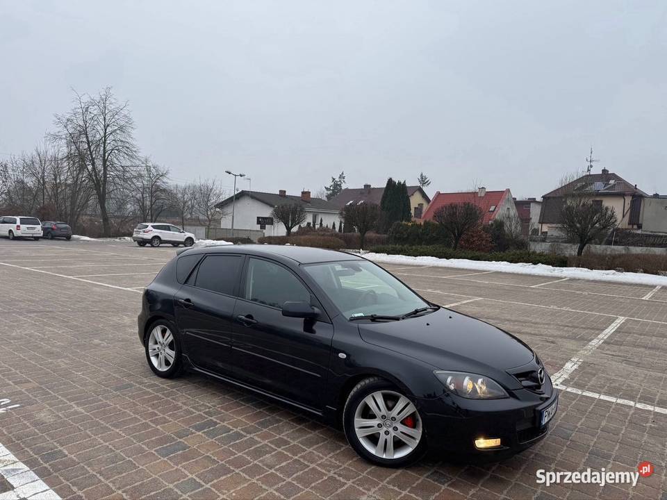 Mazda 3 Kintaro 168 20 Benzynka czarny sprzedam