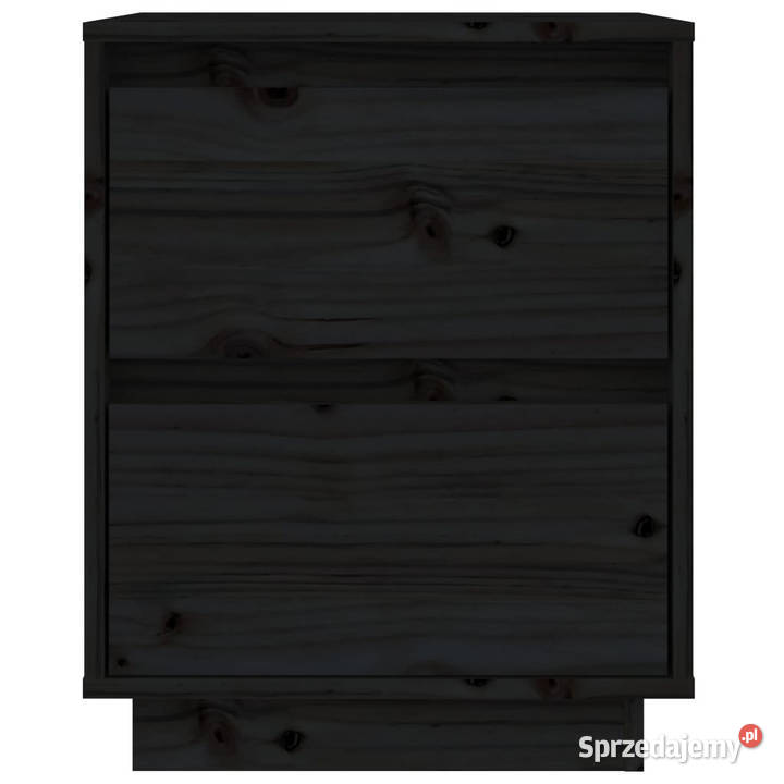 Szafki nocne 2 czarne 40x35x50 lite drewno mazowieckie Warszawa sprzedam
