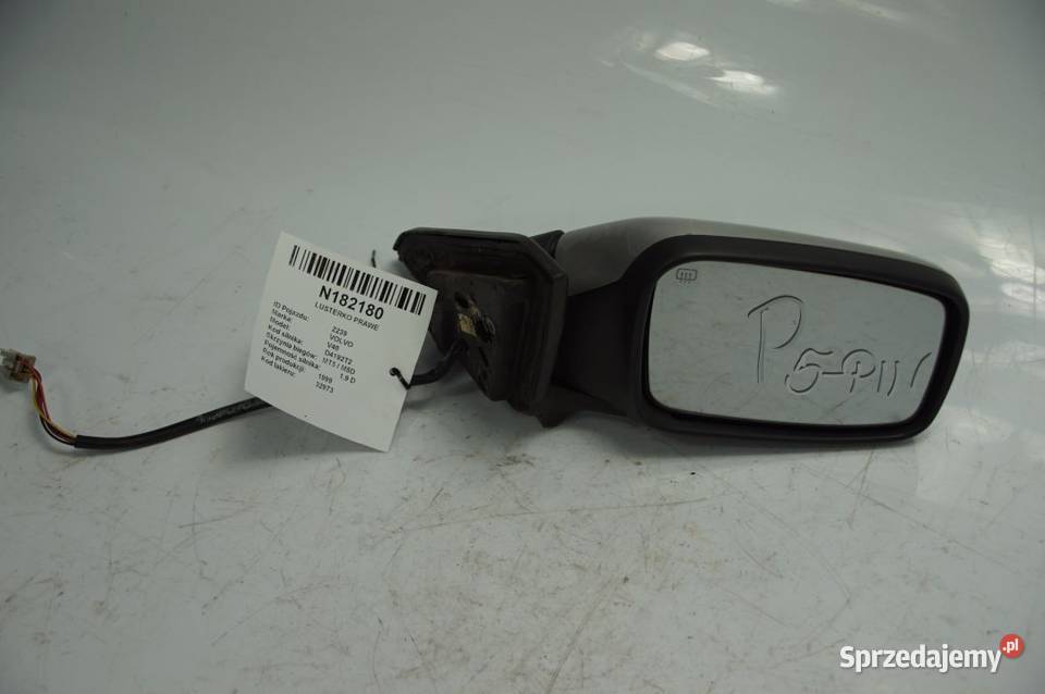 LUSTERKO PRAWE VOLVO V40 5 PIN sprzedam