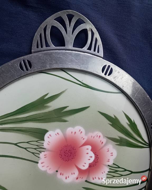 Secesyjna patera tortownica ceramiczna w Koźminek