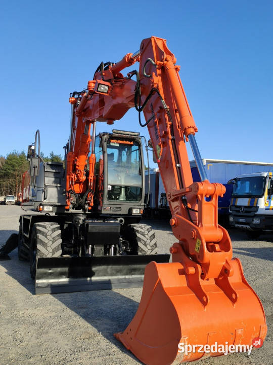 kołowa Hitachi ZX140 Koparka Kołowa Bez Luzów i Rok produkcji 2011 Widełki