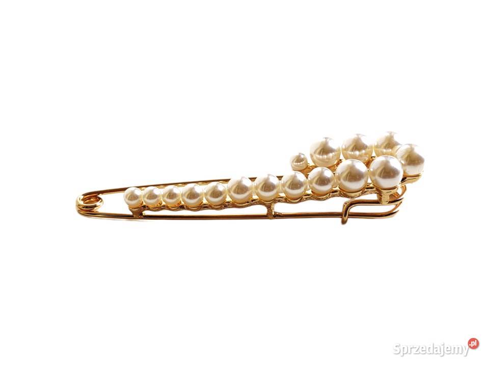 7480 Must Have Agrafka z Perłami