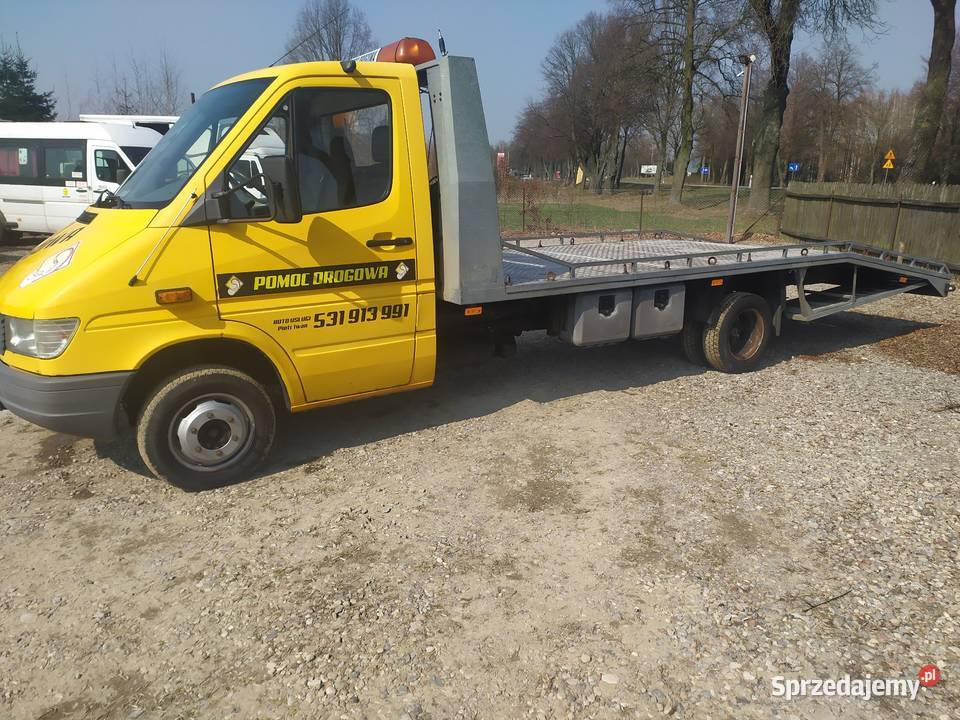Mercedes Sprinter 412 Pomoc Drogowa Laweta Samochody dostawcze Lubartów
