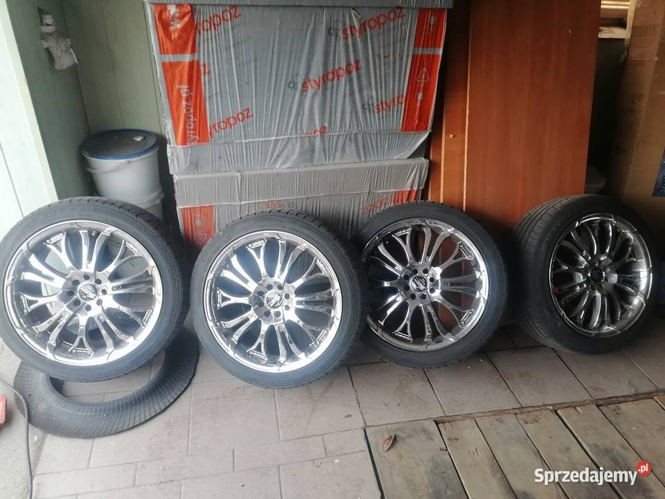 Koła felgi aluminiowe CHROM 4x100 18 VIA lubuskie Sulechów