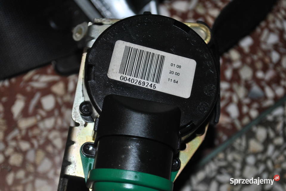 Pas bezpieczeństwa fotela pasażera BMW E46 E64 Poręba