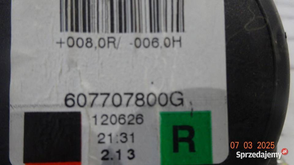OPEL CORSA D LIFT 12r pas bezpieczeństwa prawy osobowe