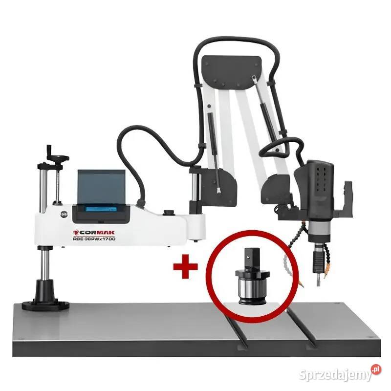 Gwintownica CORMAK RGE36PWx1700 adapter do Siedlce sprzedam