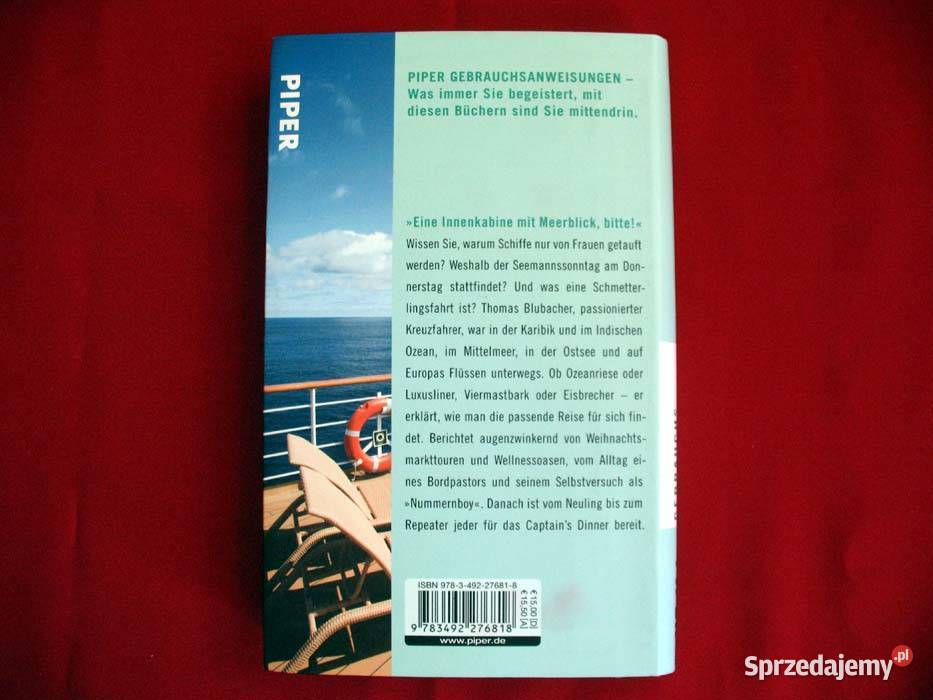 Gebrauchsanweisung fr Kreuzfahrten Thomas Siedlce