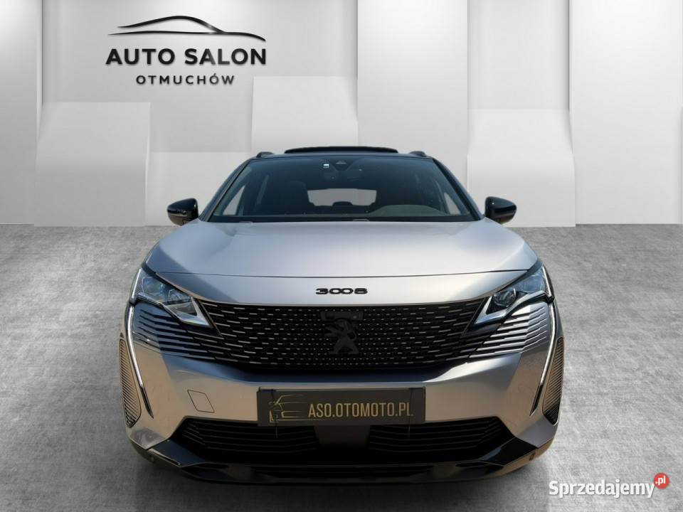 Peugeot 3008 GT panorama skóra masaze ACC kamery gniazdo AUX Otmuchów