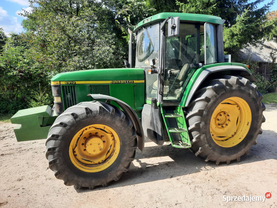 Ciągnik JOHN DEERE 6910 4x4 oś TLS tempomat TMS