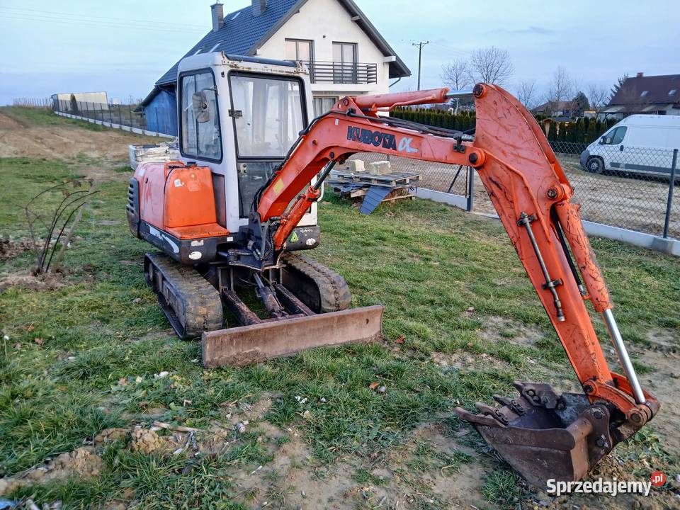 KUBOTA KX712 MINIKOPARKA 2001r 3t nie Grodzisko Górne